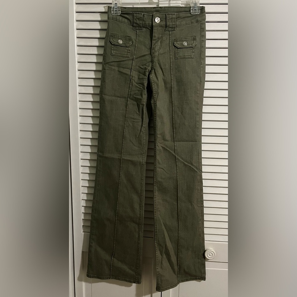 H&M Divided Olive Green Pants Size 0